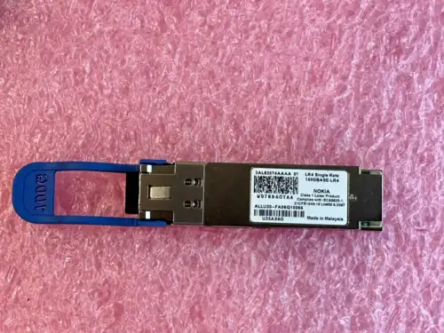 Nokia 3Al82074Aa 100Gbase-Lr4 Single Rate Transceiver Module