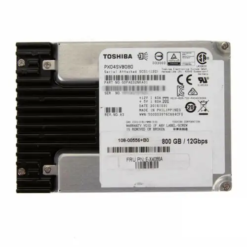 Toshiba Px04Svb Px04Svb080 800Gb 2,5" Sas 12Gb/S Netapp E-X4086A