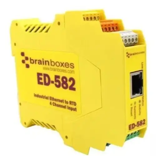 Ethernet To Rtd -22F To +176F Indust L 4 Channel Remote Io Module