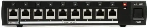 Behringer Powerplay P16-D 16-Channel Distribution Module (2-Pack) Bundle