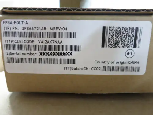 Alcatel Lucent Fpba-Fglt-A 3Fe66721Ab Vai2Ak7Naa 7330 Isam Fttn Card