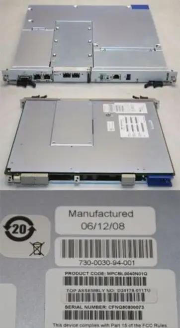 Advancedtca Cpu Card D24178 Model Mpcbl0040N01Q Sun Damascuas 730-0030-94-001