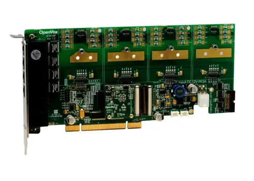vox Ae1610P Ae1610P00 16 Port Analog Pci Card Base Board + Ec2032