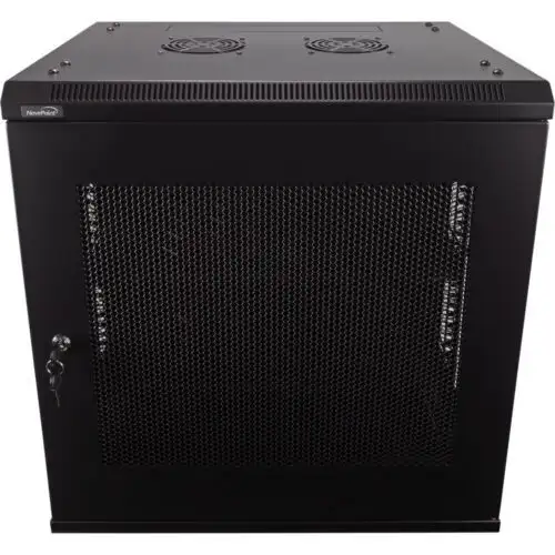 12U It Wall Mount Network Server Data Cabinet Rack Perforated Door W/Shelves