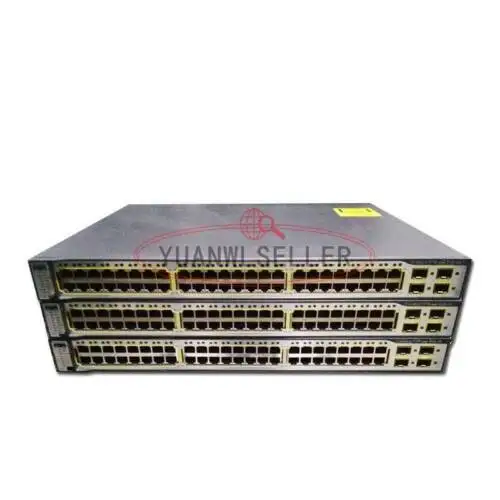 Cisco Catalyst 3750 Series Poe-48 Ethernet Switch Ws-C3750-48Ps-S