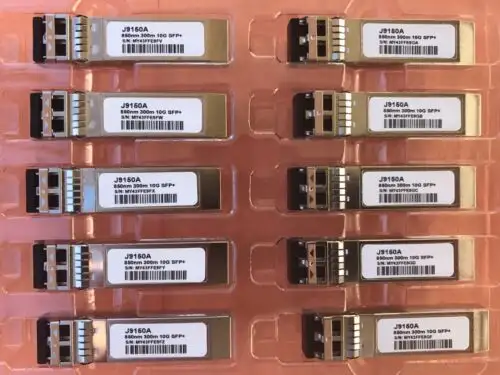 16X J9150A Hp X132 10G Sfp Lc Sr 850Nm 300M Compatible Transceiver 1Yearwrty
