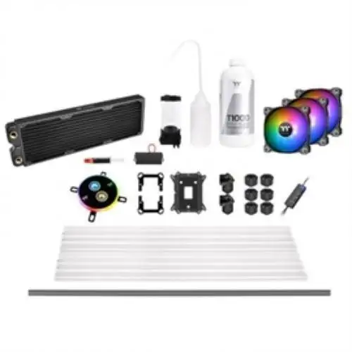 Thermaltake 230335 Ac Cl-W243-Cu12Sw-A Pacific C360 Ddc Hard Tube Water Cooling