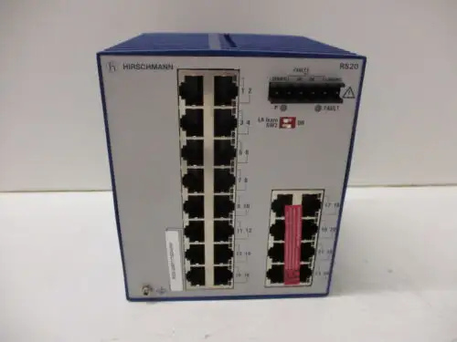 Hirschmannn Rs20 Rail Switch Rs20-2400T1T1Sdauhh Industrial Ethernet Switch