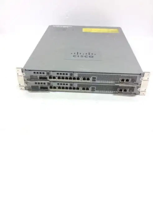 Cisco Asa 5585 Security Appliance ~ 2X Card Ssp-10 2.5" Sas Hard Drive Working
