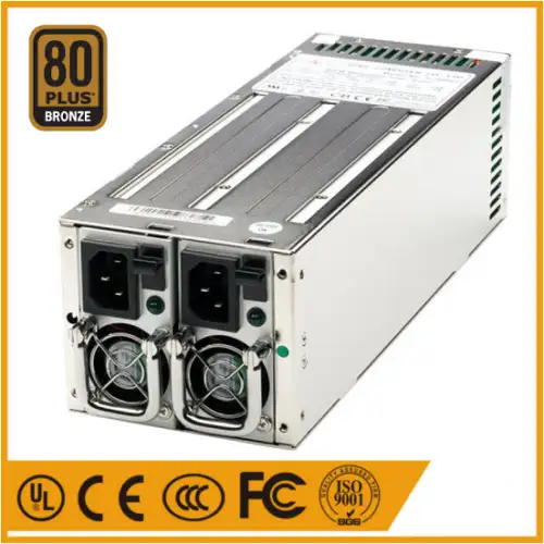 2X700W 80+ Bronze 2U Redundant Power Supply-