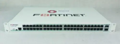 Fortinet Fortiswitch Fs-448B 48 Port Gigabit Ethernet Switch W/ Rack Ears