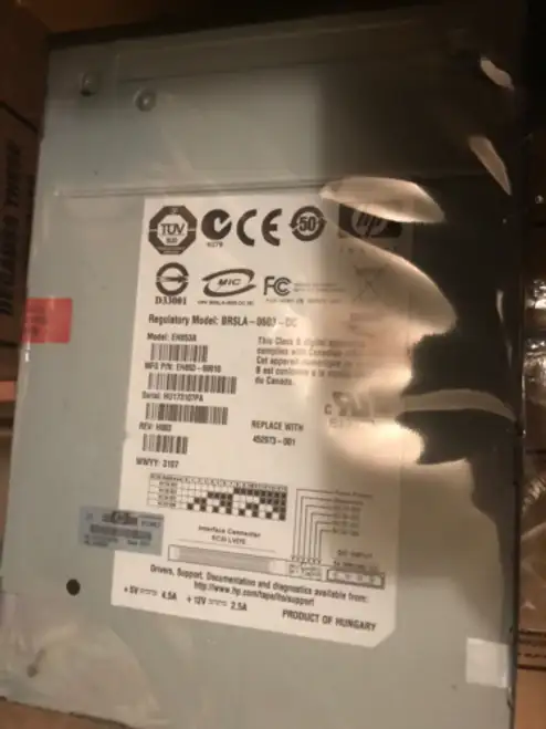 Hp Storageworks Ultrium 1840 Internal Tape Drive Eh853A Eh853B 452973-001
