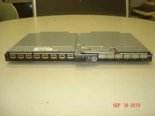 544620-005 Hp Virtual Connect Servernet Switch 3) 4Gb Gbic & 1) 2Gb Gbic Blc7000
