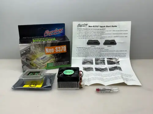 Powerleap Rare Pl-370/T Neo-S370 Socket 370 Upgrade To Tualatin Cpu