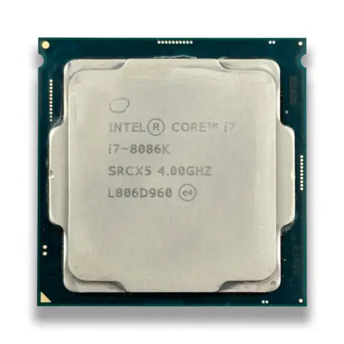 Intel Core I7-8086K 4.00Ghz Cpu Processor 6-Cores/12-Threads Socket Lga1151
