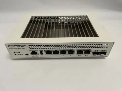 New Fortinet Fgr-60D Ruggedized 4 X Ge Rj45 Switch Ports 2 X Shared Media