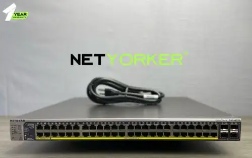 Netgear Gs748Tps 48 Port Gigabit Poe Network Switch - Same Day ping