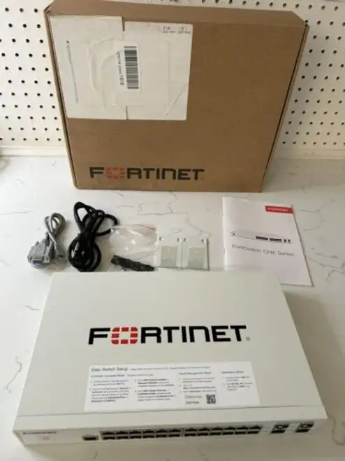 Fortinet Fs-124E 24 Port L2 24Xge Rack Mountable Rj45 Pt Switch