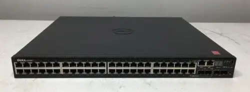 Dell Networking N3048P 48-Port Poe+ Network Switch W/ Dual Power Supply