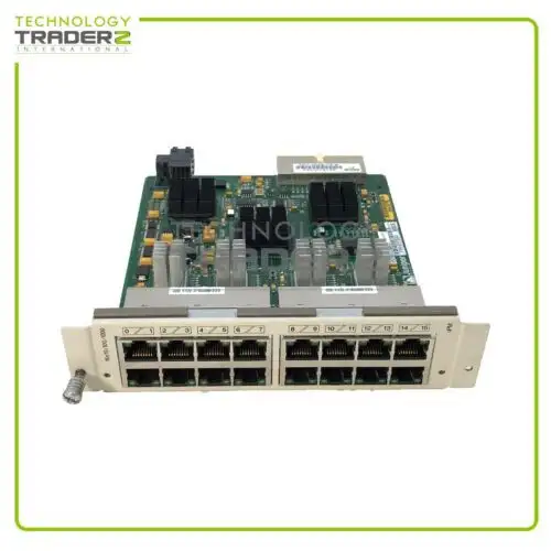 710-017523 Juniper Jxu-16Ge-Tx-S 16X 10/100/1000 Interface Module 750-0151556