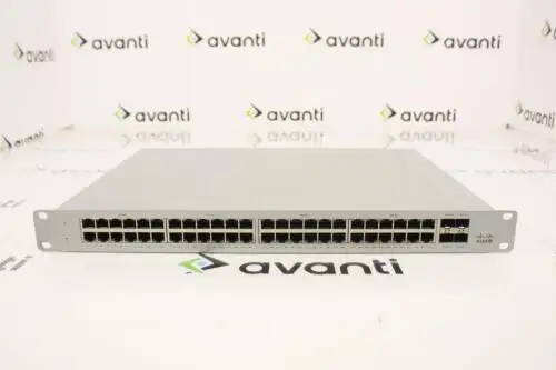 Claimed Cisco Meraki Ms120 48Lp 52 Ports Fully Managed Ethernet Switch Claimed