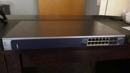 Netgear Prosafe Gsm7212P 12-Port Gigabit Poe+ Managed Switch Layer 2+ With Stat