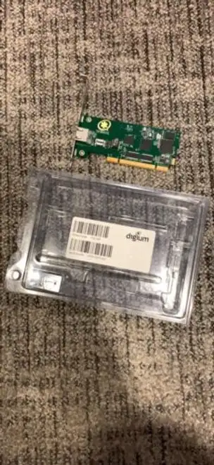 Digium 1Te134F Te134 Single Span T1/E1/J1/Pri Pci W Hardware Echo Cancellation