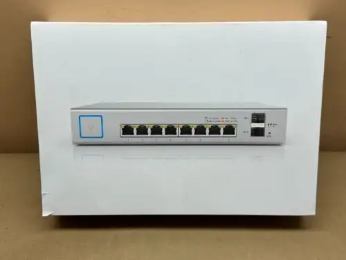 Unifi 8 Port Poe Managed Gigabit Switch With Spf In (Mcb79)