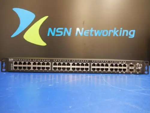 Zyxel Gs2200-48 48-Port Layer 2 Managed Gigabit Switch W/ Rack Ears