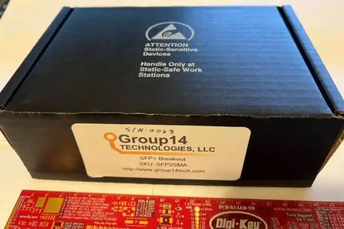 Group14 Technologies Llc Sfp+ To Sma Breakout Board Spf2Sma