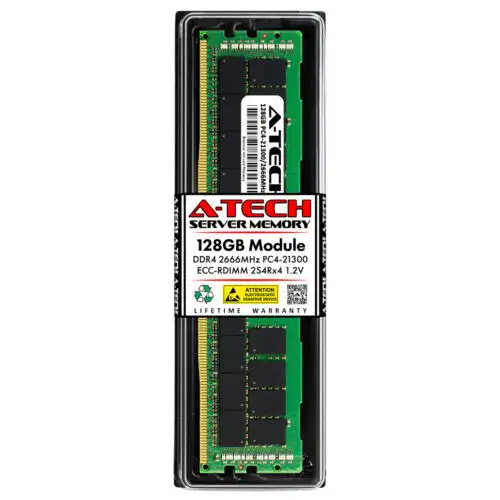 128Gb Ddr4 Pc4-21300 Reg Rdimm (Cisco 15-105085-01 Equivalent) Server Memory Ram