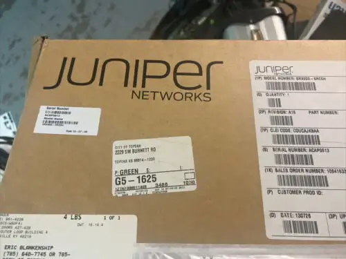 Juniper Srx600-Sre6H 2Gb Flash 2Gb Dram Services And Routing Engine 6 1Yrwty