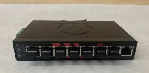 Antaria Lnp-800Agh-T 8-Port Industrial Gigabit Poe+ Unmanaged Ethernet Switch