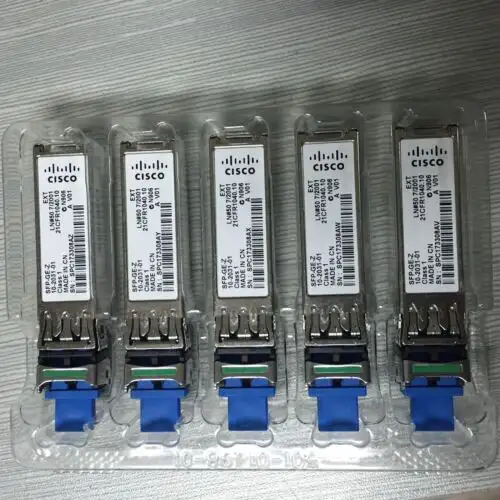 Lot 20 Cisco Sfp-Ge-Z 1000Base-Zx Sfp 1550Nm 70Km Dom