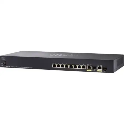 Cisco Sg355-10P - 10 Port Gigabit Poe Managed Switch - Brand