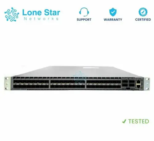 Arista Dcs-7050Sx-64-F 48X 10G Sfp+ 4X 40Gb Qsfp Ports Ethernet Switch-