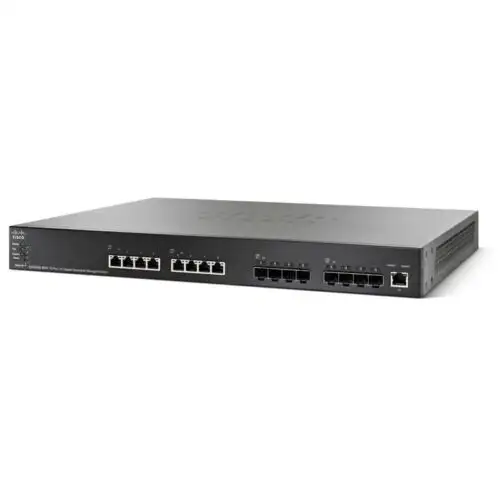 Cisco Sg500Xg-8F8T-K9 16-Port 10 Gig Switch