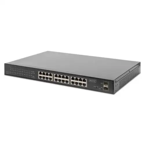 Digitus Gigabit 1000Mbps Ethernet Switch Dn-95348 24-Port Damaged Box