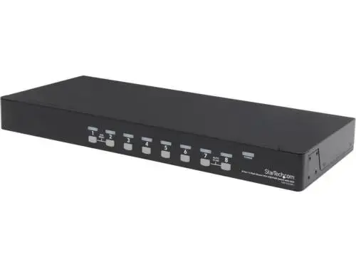 Startech.Com Sv831Dusbu 8 Port 1U Rack Mount Usb Kvm Switch With Osd