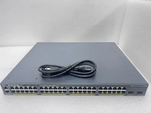 Cisco Ws-C2960X-48Fps-L 48-Port Gigabit Managed Poe+ Catalyst Ethernet Switch