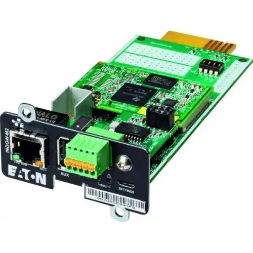 Eaton Gigabit Industrial Gateway Mini-Slot Card For Select Ups Systems Indgwm2