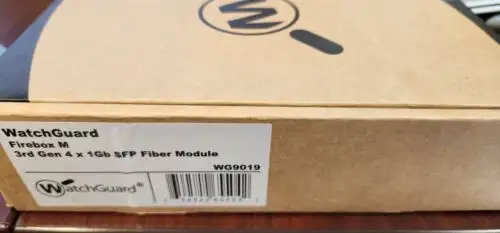 Watchguard Fire M 3Rd Gen 4 X 1Gb Sfp Fiber Module Wg9019