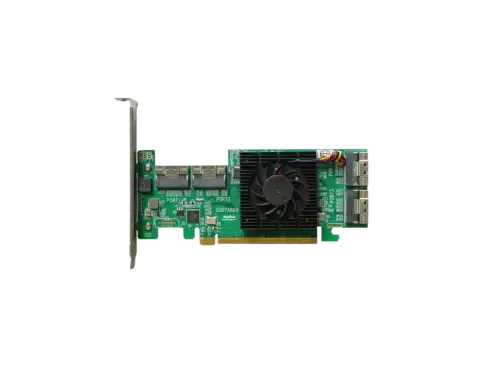 Highpoint Tech R1580 Highpoint Rocket 1580 8X U.2 Port To Pcie 4.0 X16 Nvme Hba