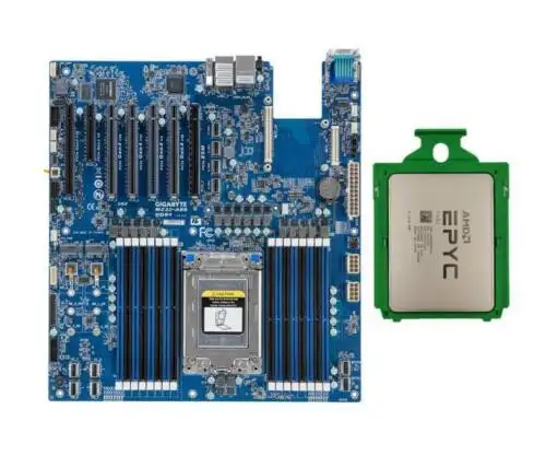 Carte mère Amd Epyc 7402 24C/48T 2.80Ghz 128Mb Cache 180W ?Gigabyte Mz32-Ar0
