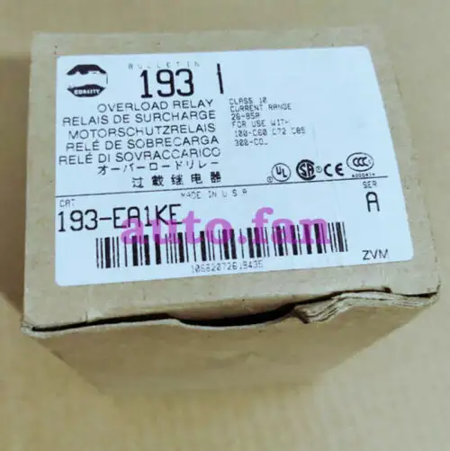 Relay 26-85A Thermal Overload 193-Ea1Ke
