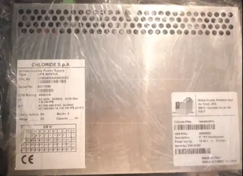 Ups 400Kva Ch80400Aa040Ab2 With