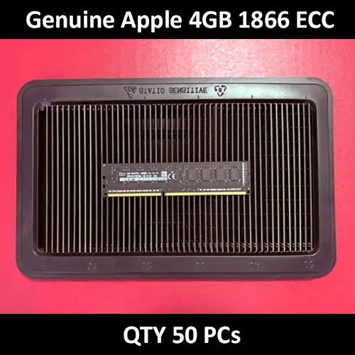 Apple 4Gb Pc3-14900E Ddr3-1866 Ecc Memory Modules 50 Pcs