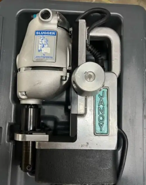 Nib Jancy Slugger Jm101 Portable Magnetic Drill With Hard Case
