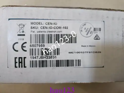Cen-Io-Com-102 Crestron Network To Serial Port Module