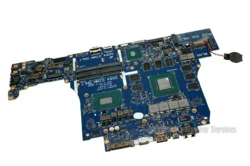 Jt6T7 Echtes Dell Motherboard Intel I9-8950Hk Gtx 1080 8Gb 17 R5 P31E (Dd50)